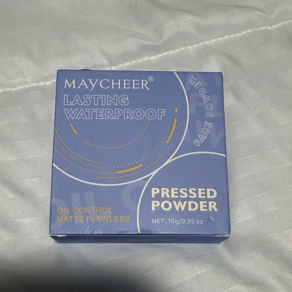 Waterproof Pressed Powder - Blue
